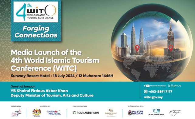 12 e 13 settembre conferenza mondiale del turismo islamico- ente turismo Malesia