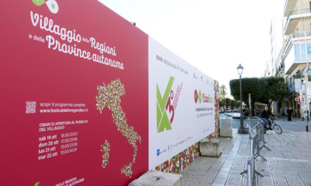 Festival delle Regioni e delle Province autonome a Bari dal 19 ottobre