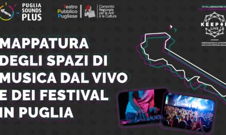 Puglia Sounds prima raccolta dati e analisi degli spazi di musica dal vivo e festival in Puglia