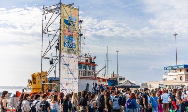 Apulia University Village partito il veliero da Taranto domani Gallipoli e le altre tappe