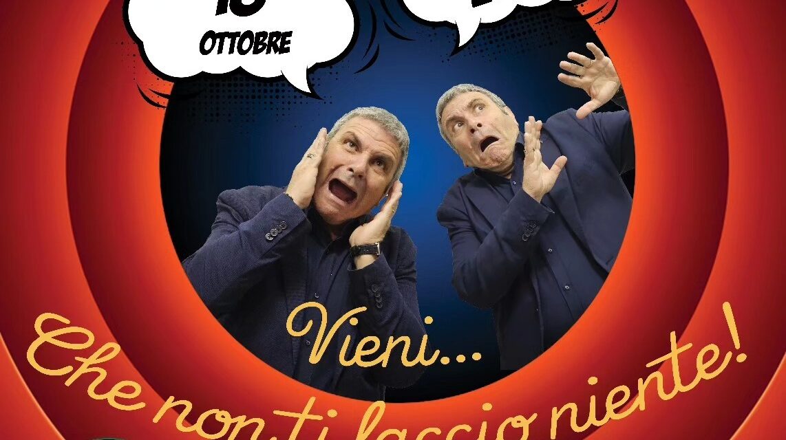 “Vieni che non ti faccio niente” il 18 ottobre apre il Teatro Nuovo di Martina Franca