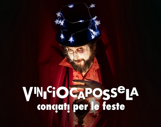 “Conciati per le feste” Vinicio Capossela a Molfetta il 17 novembre