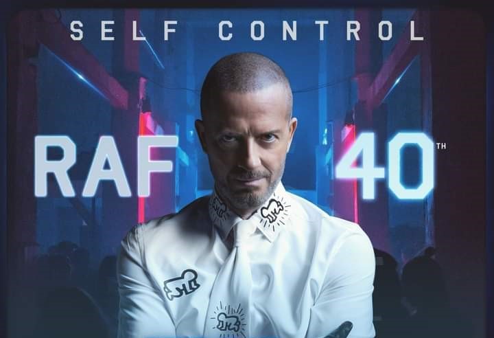 RAF. SELF CONTROL 40th ANNIVERSARY TOUR CLUB il 7 dicembre all’Eremo di Molfetta