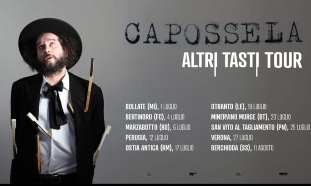 VINICIO CAPOSSELLA LIVE QUEST’ESTATE CON IL TOUR “ALTRI TASTI”