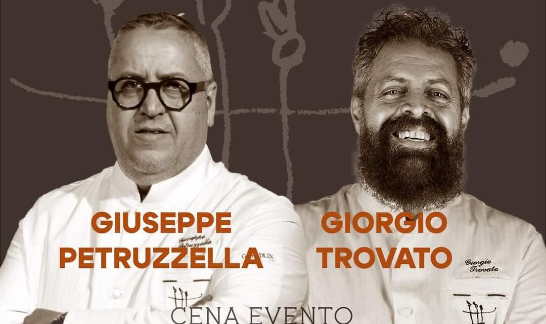 AMBASCIATORI DEL GUSTO. GIUSEPPE PETRUZZELLA E GIORGIO TROVATO IL 21 OTTOBRE TRA TRADIZIONE E INNOVAZIONE AL VECCHIO GAZEBO DI MOLFETTA