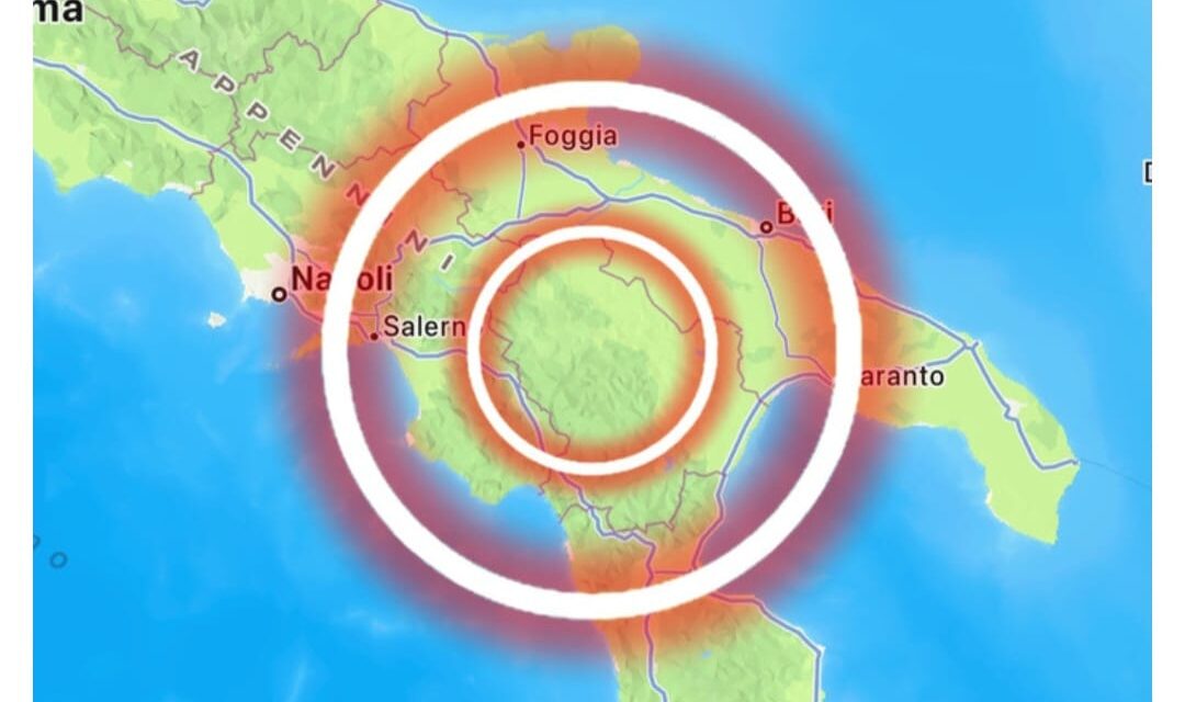 Terremoto in Puglia e Basilicata, magnitudo 4,2 molti i paesi in Lucania sotto choc