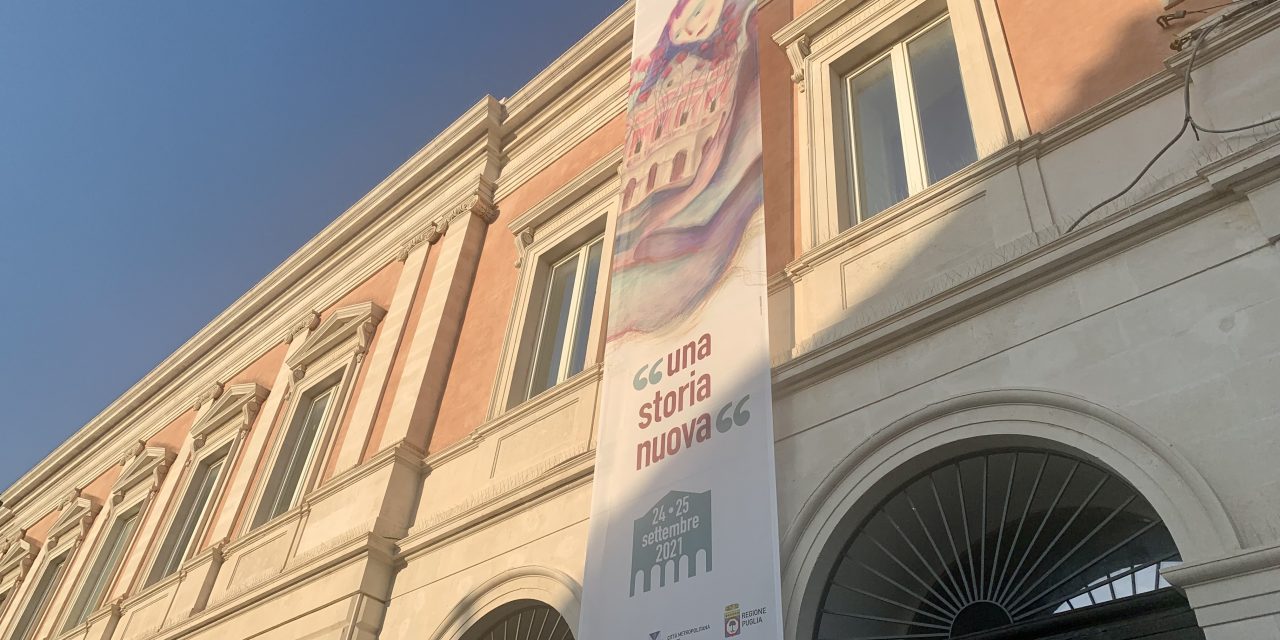 Il 24 e 25 settembre INAUGURAZIONE E RIAPERTURA DEL TEATRO COMUNALE DI PUTIGNANO