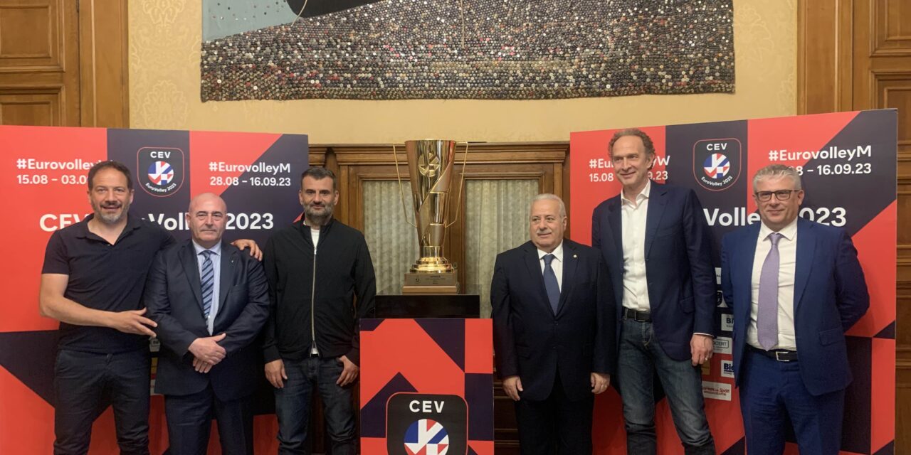 #EUROVOLLEY2023. PRESENTATA LA TAPPA DELL’ EUROPEO DI PALLAVOLO MASCHILE DAL 9 SETTEMBRE A BARI