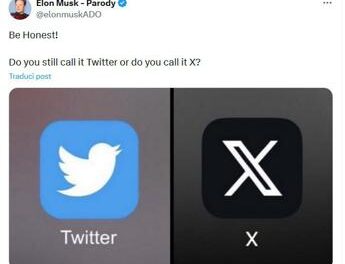 “Lo chiamate ancora Twitter o X?”, la domanda del finto Musk scatena i social