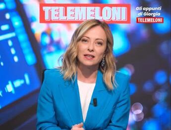 Meloni e l’ironia sul monopolio Rai: “L’unica Telemeloni che esiste è questa”