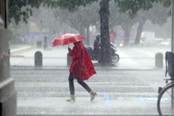 Caldo afoso al capolinea, oggi allerta meteo per pioggia