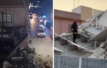 Brindisi, crolla edificio a Latiano: si scava tra le macerie – Video