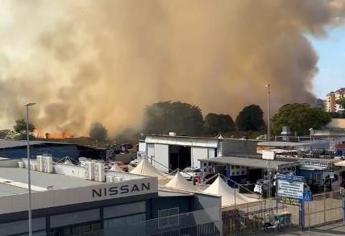 Roma, vasto incendio a Cinecittà est: quattro ustionati gravi