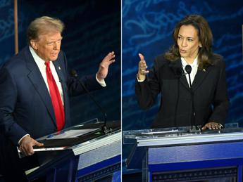 Harris e Trump, via al dibattito tv con stretta di mano e subito attacchi