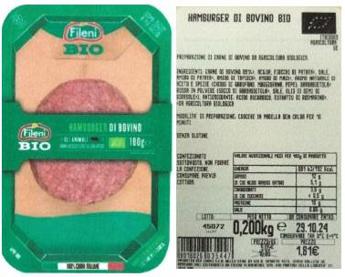 Hamburger bovino bio richiamati per rischio salmonella: i lotti interessati