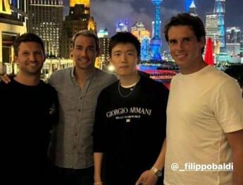 Inter, rispunta Steven Zhang: la foto su Instagram con Fognini