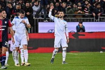 Cagliari-Lazio 1-2, Zaccagni e Castellanos firmano vittoria biancoceleste