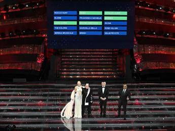 Sanremo 2025, seconda serata: in top 5 Giorgia, Cristicchi, Fedez, Lauro e Lucio Corsi