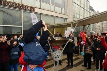 Special Olympics, accesa la torcia a Palazzo Pirelli. Fontana: “Momento di inclusione”